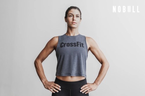 Canottiera NOBULL Crossfit Muscle Donna Grigie Scuro 5470KLF